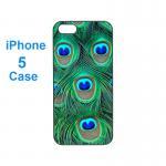 Iphone 5 Case--peacock Feather, Durable Plastic..