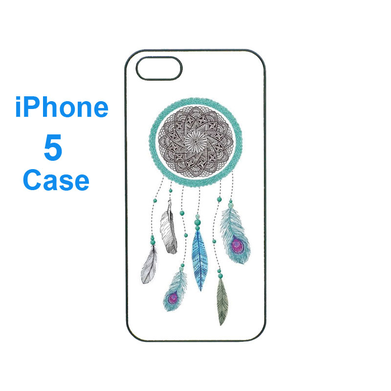Iphone 5 Case--dream Catcher, Durable Plastic Case In Black Or White
